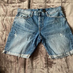 Mens jean shorts 36” straight fit